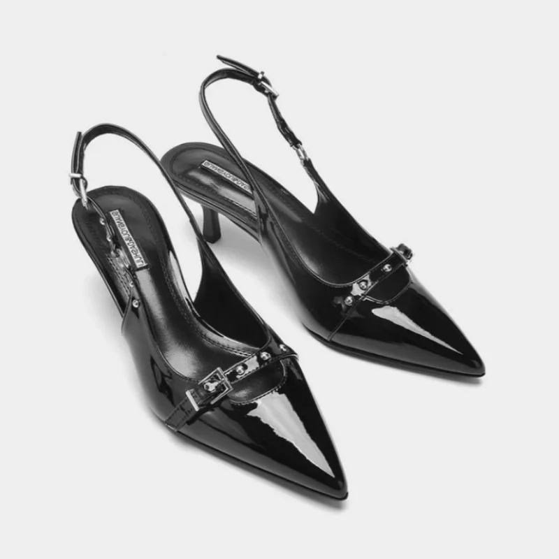 Pointed Slingback Heels