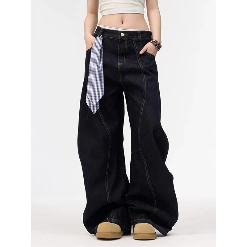 Baggy Streetwear Wide Leg Jeans