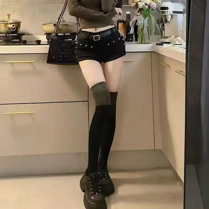 Rogue Studded Mini Shorts