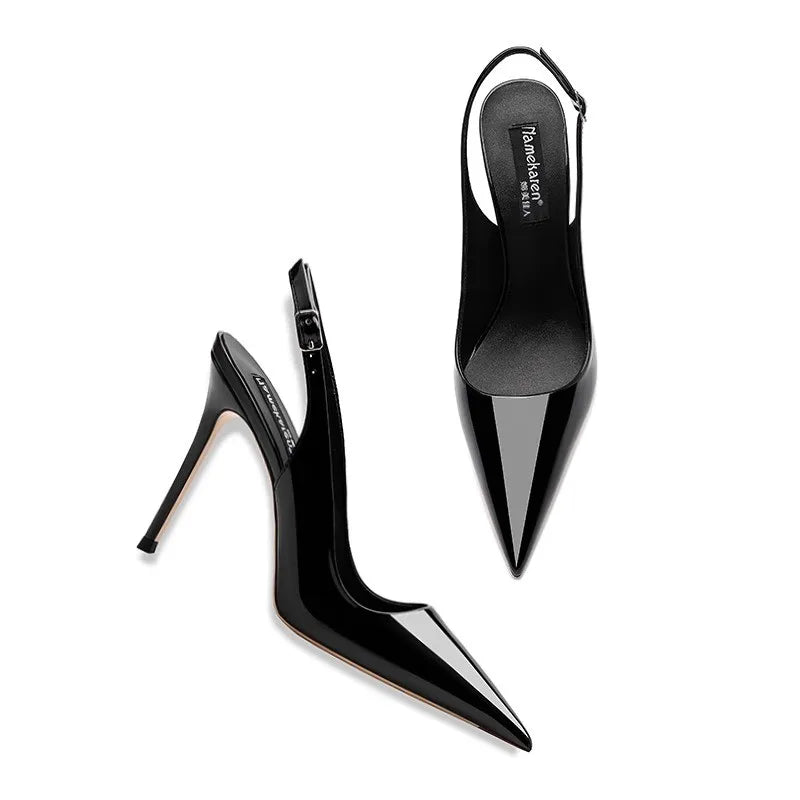 Sleek Slingback High Heels