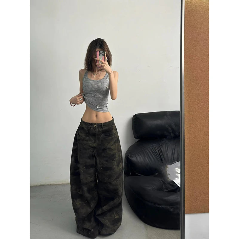 Camoflague Baggy Jeans
