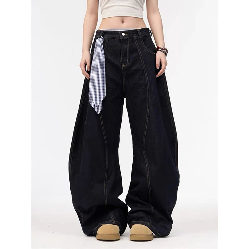 Baggy Streetwear Wide Leg Jeans
