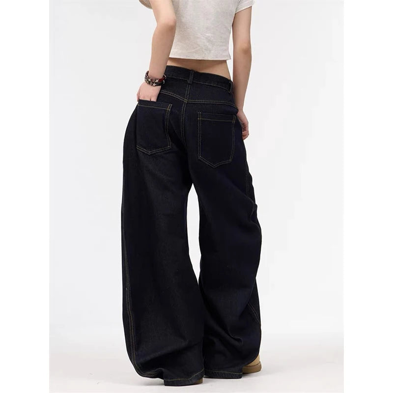 Baggy Streetwear Wide Leg Jeans