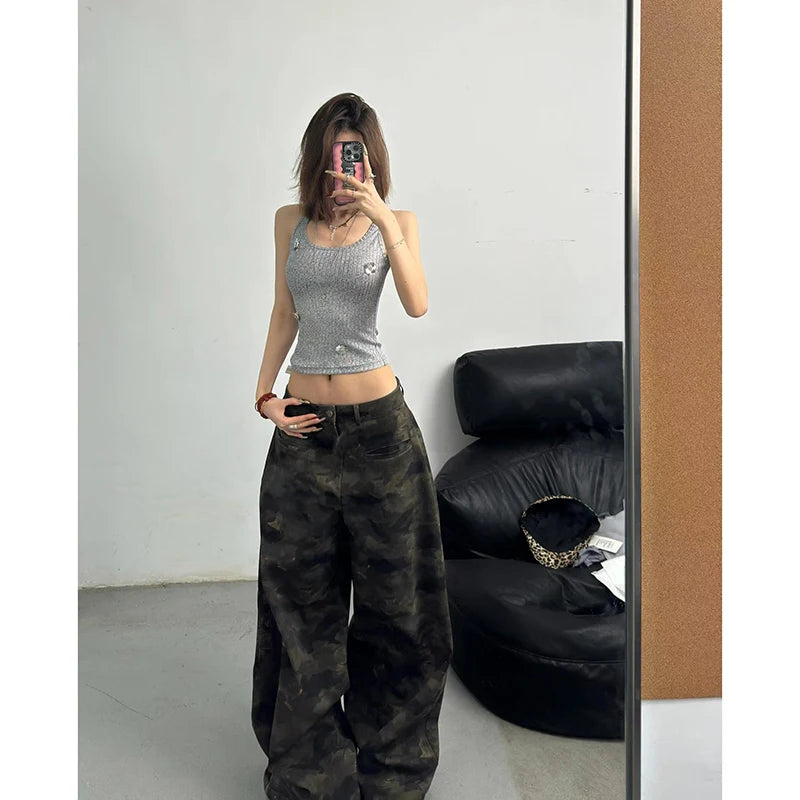 Camoflague Baggy Jeans