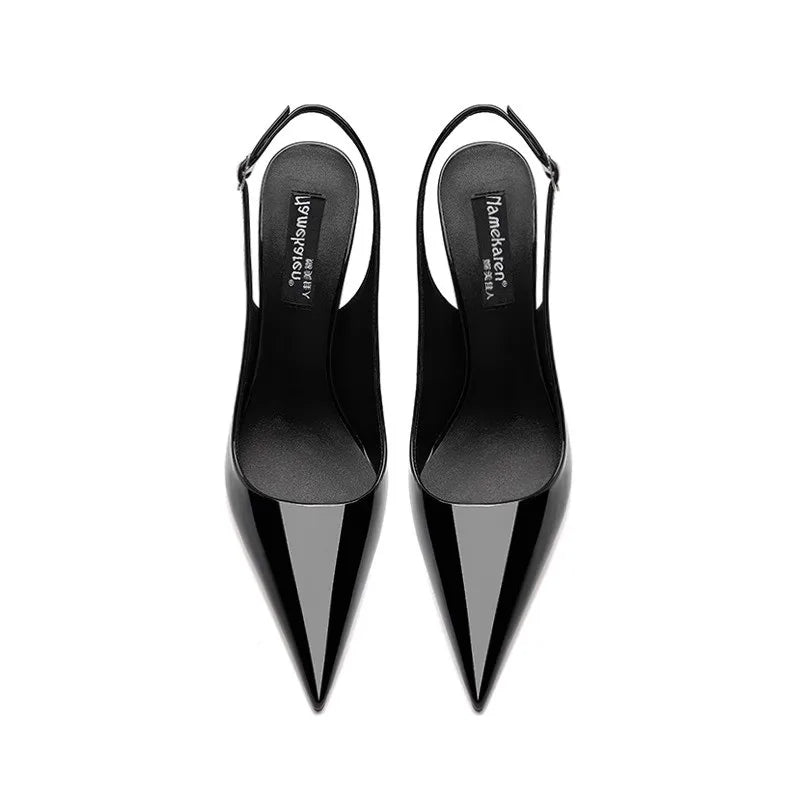 Sleek Slingback High Heels