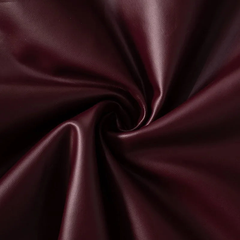 Burgundy Knot One-Shoulder Top